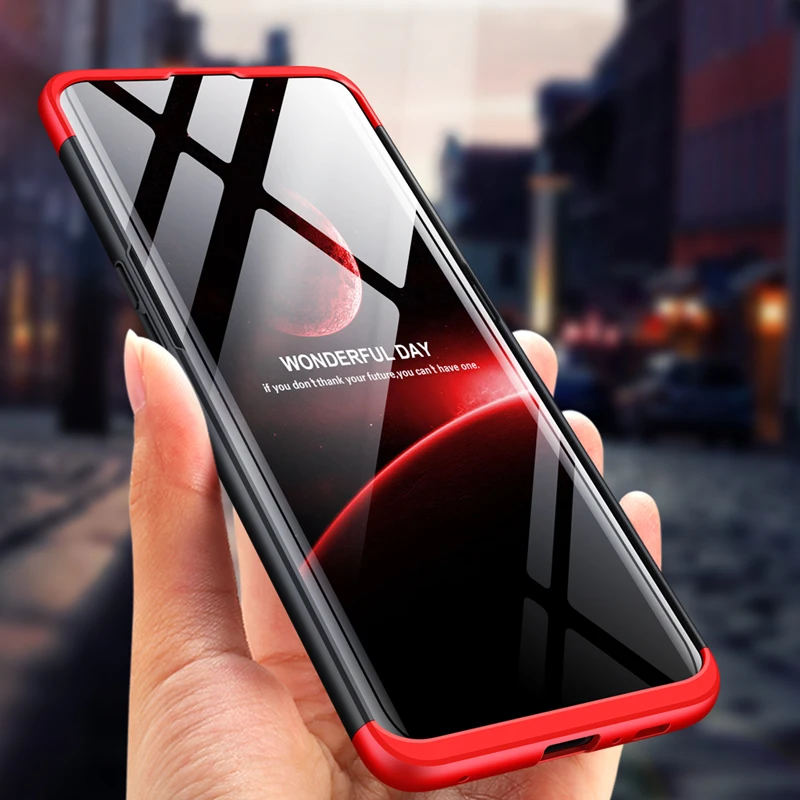Vpower чехол для Samsung Galaxy A80 360 полная защита противоударный 3 в 1 Жесткий Тонкий 6 7