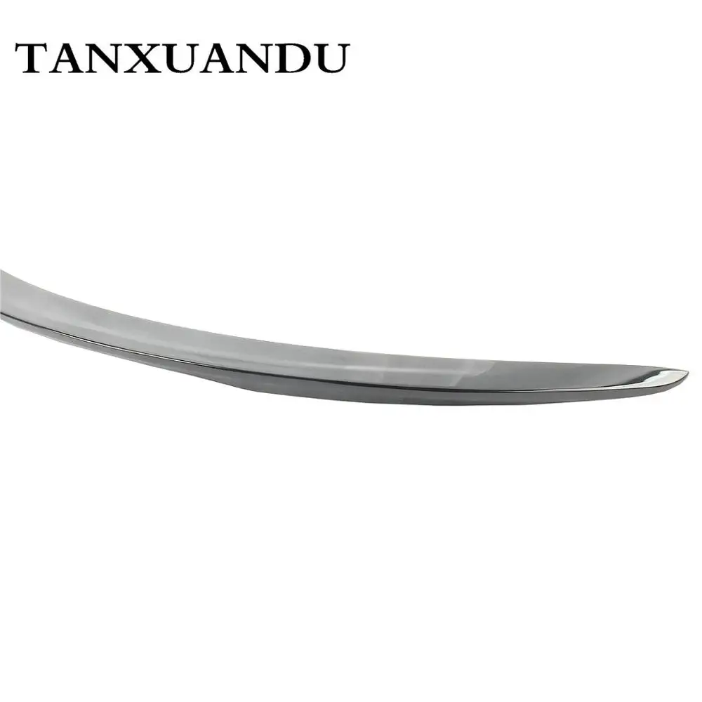 Окрашенный глянцевый черный ABS задний багажник спойлер крыло SJX заводского типа