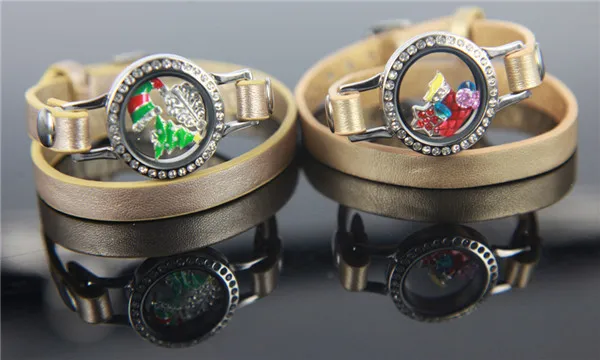 Дизайнерский ювелирный браслет Vinnie из нержавеющей стали с кристаллами медальон