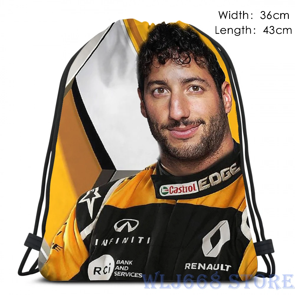 Забавные графические сумки с принтом через плечо для женщин Renault Daniel Ricciardo рюкзак на одно плечо для путешествий для мужчин спортивная сумка