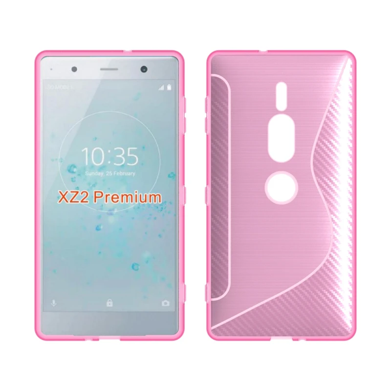Фирменный gligle NS line Мягкий защитный чехол из ТПУ для Sony Xperia XZ2 Премиум