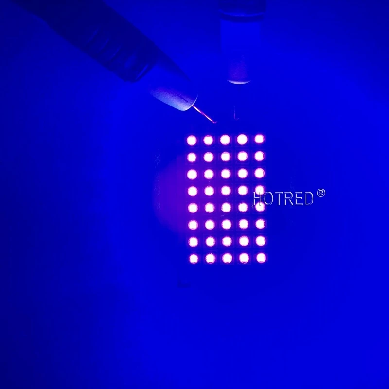 Новый 50 Вт 100W120W когда либо светильник УФ 395nm 400nm COB лампы светодиодный чип диод