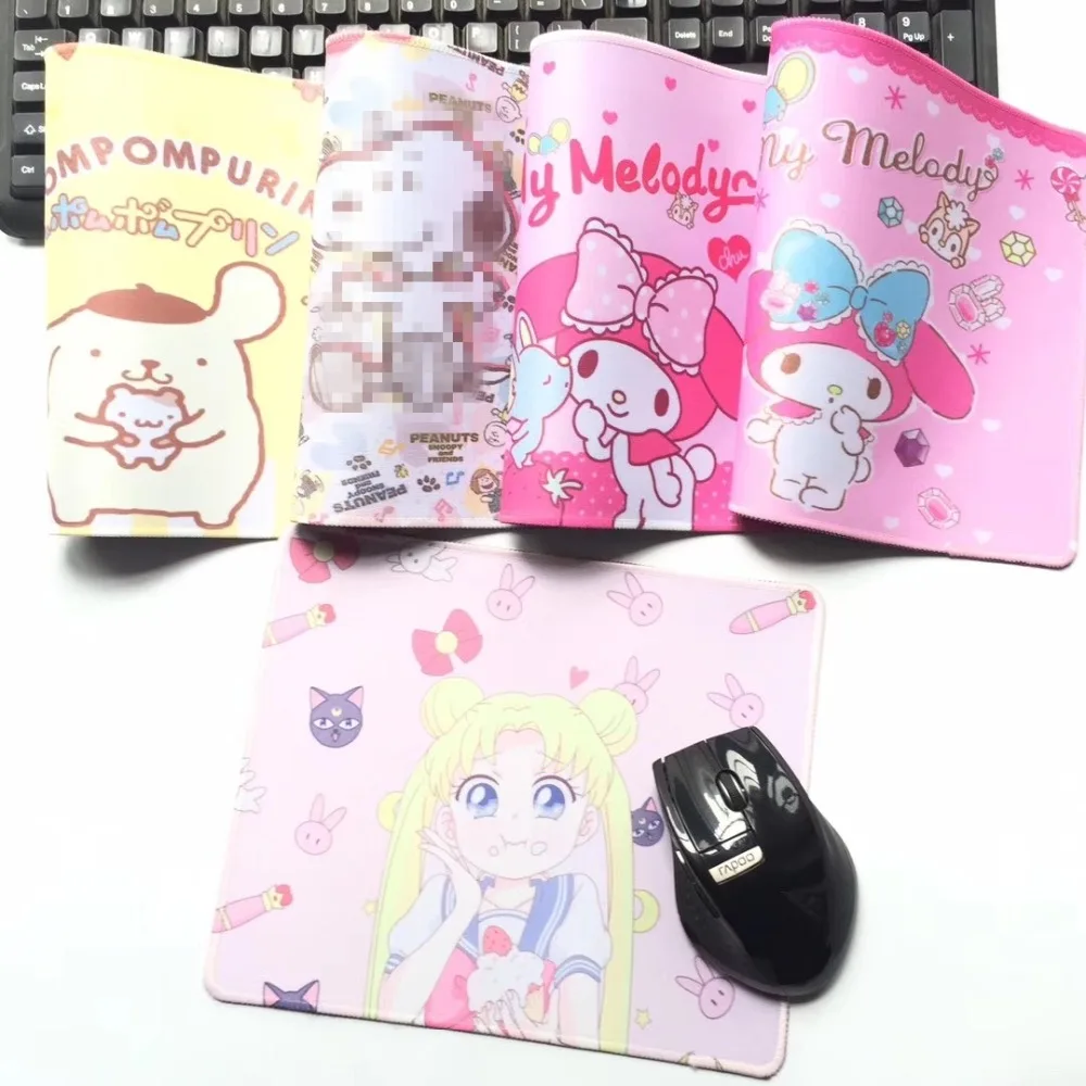 Магический коврик для мыши Kawai Kitty Pom пурин Сейлор Мун анпанман магический массив
