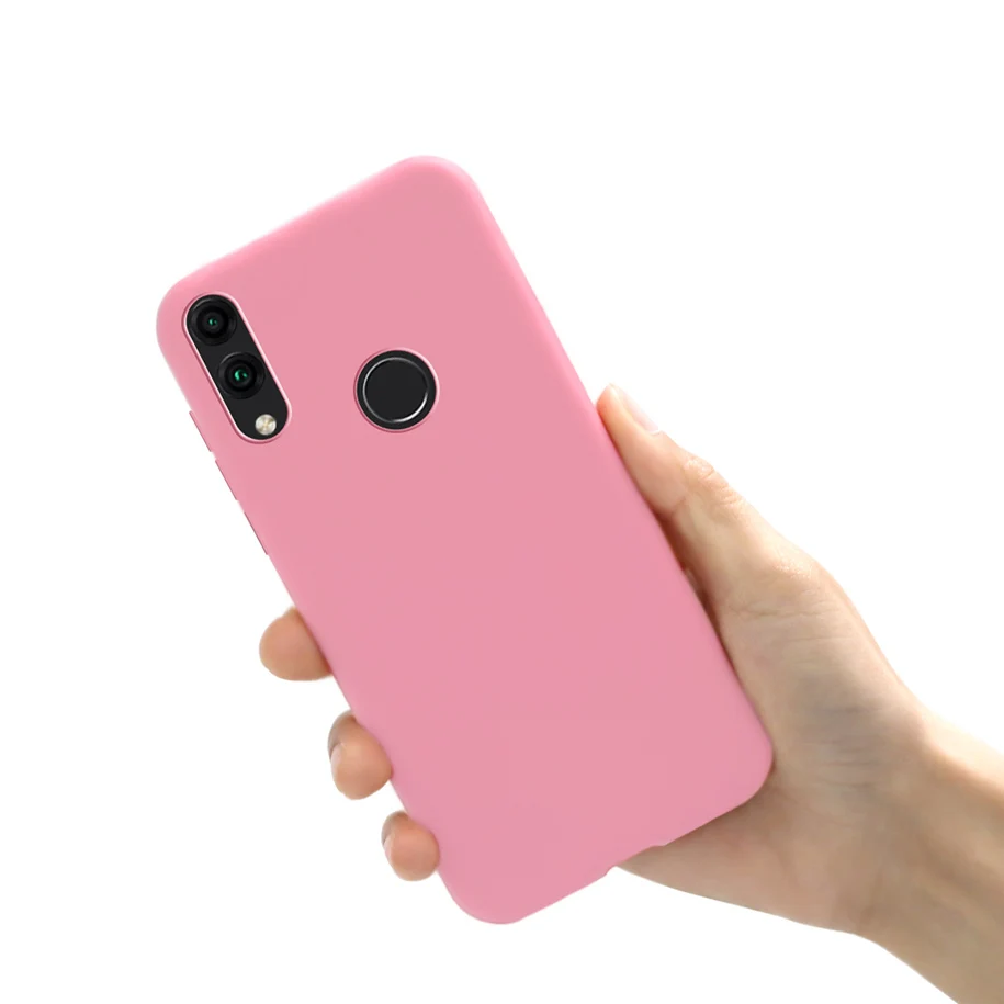 Honor 8C чехол для Huawei Чехлы 6 26 "Мягкий ТПУ задняя крышка Honor8C BKK-L21 защитный