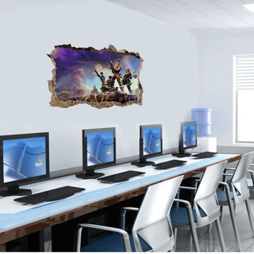 2019 новые наклейки на стену Fortnight настенные украшения для детской комнаты