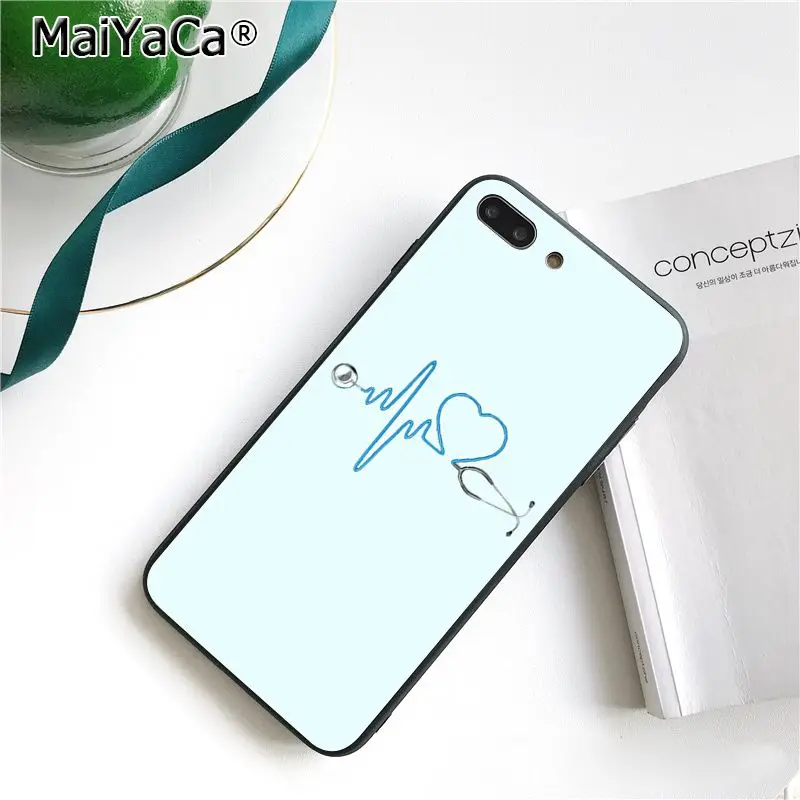 A15 MaiYaCa медицинский чехол для телефона с сердцем для iphone 11 Pro 11Pro MAX 8 7 6 6S Plus X XS MAX 5 5S SE XR 10 чехлов - Цвет: A15