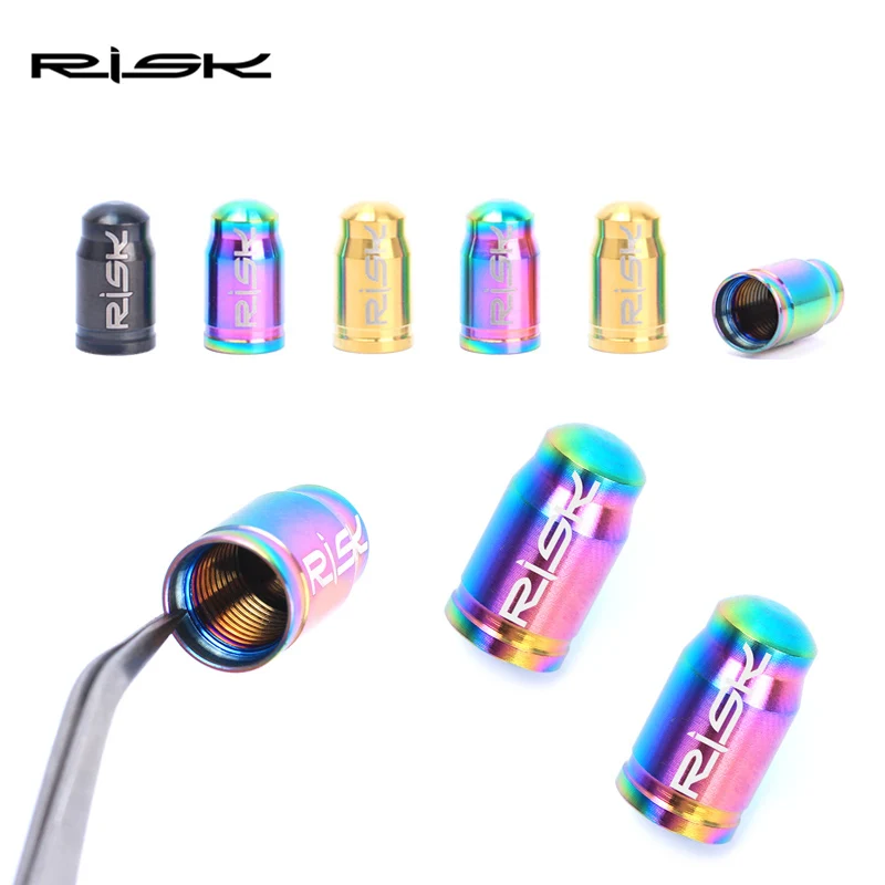 Крышка клапана шрадера для горного велосипеда шины Титановая американского