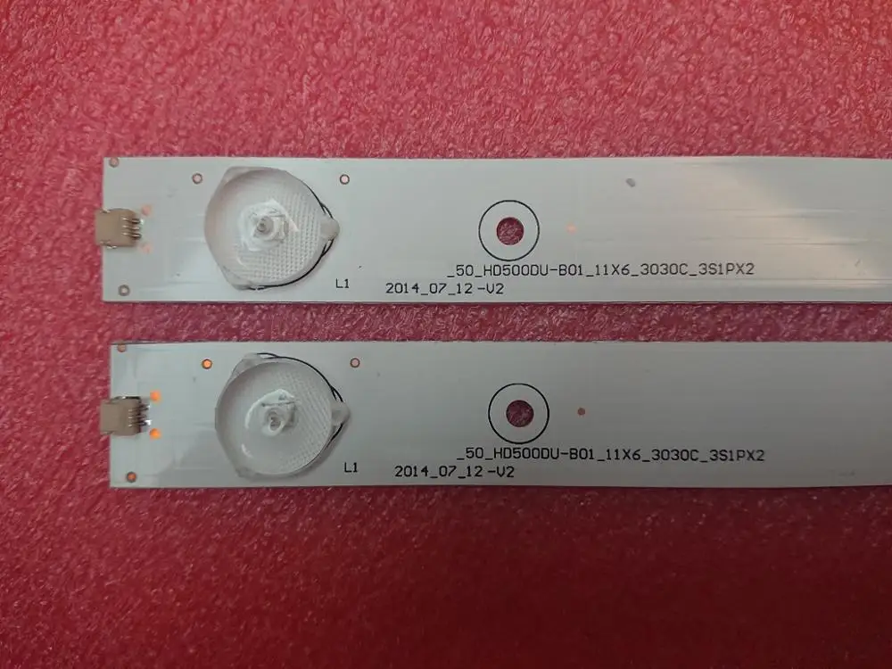 11 шт./компл. светодиодный подсветка полосы для Hisense 50H7GB1 50H6C LTDN50K321 LTDN50K321UWTSEU 50CU6000