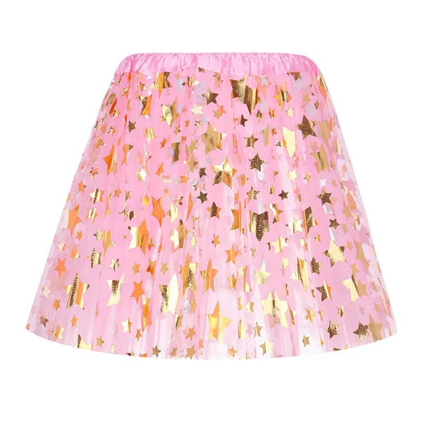 pink Новая женская юбка из тюля jupe femme, Высококачественная плиссированная газовая короткая юбка-пачка для взрослых, танцевальная юбка, Прямая поставка, горячая Распродажа, Женская SS3 - Цвет: pink