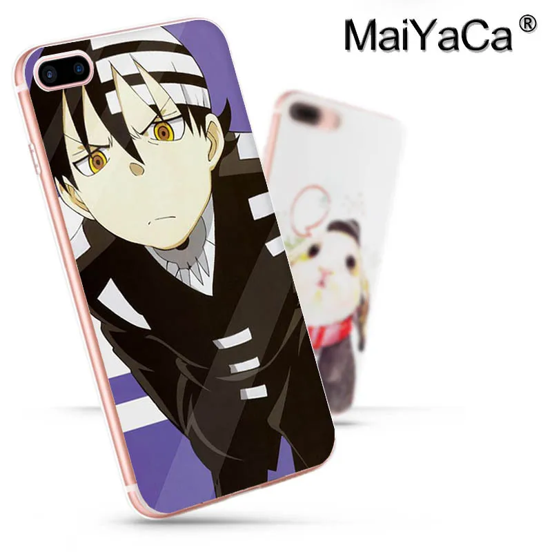 Модный чехол для мобильного телефона MaiYaCa Soul Eater с головой аниме iphone SE 2020 11 pro 8 7 66S