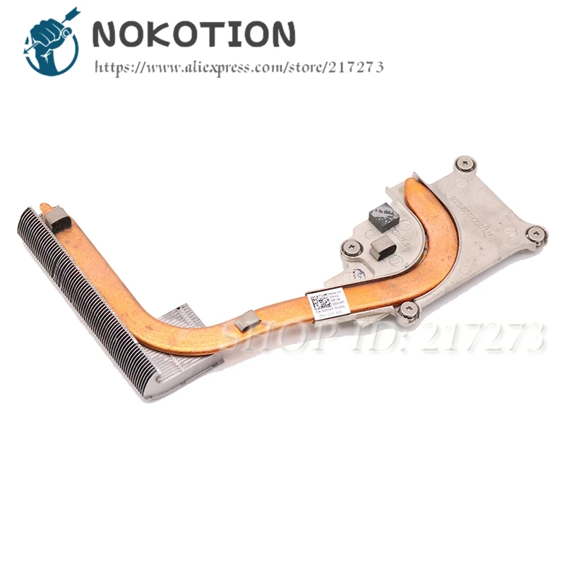 NOKOTION CN 0D636T D636T радиатор для DELL 1747 1749 CPU Радиатор охлаждения полностью