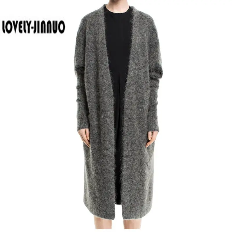 Новое поступление женские длинные кашемировые кардиганы на заказ бесплатная