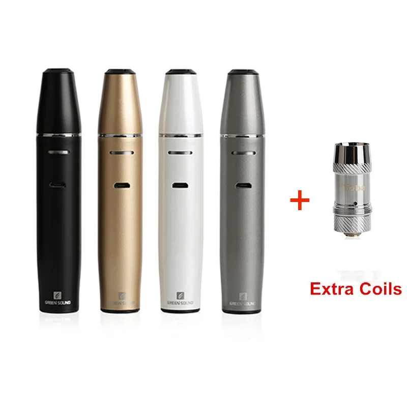 GreenSound TOBA ICOS с заменой катушки vape pen 1500mah электронная сигарета испаритель набор vaper