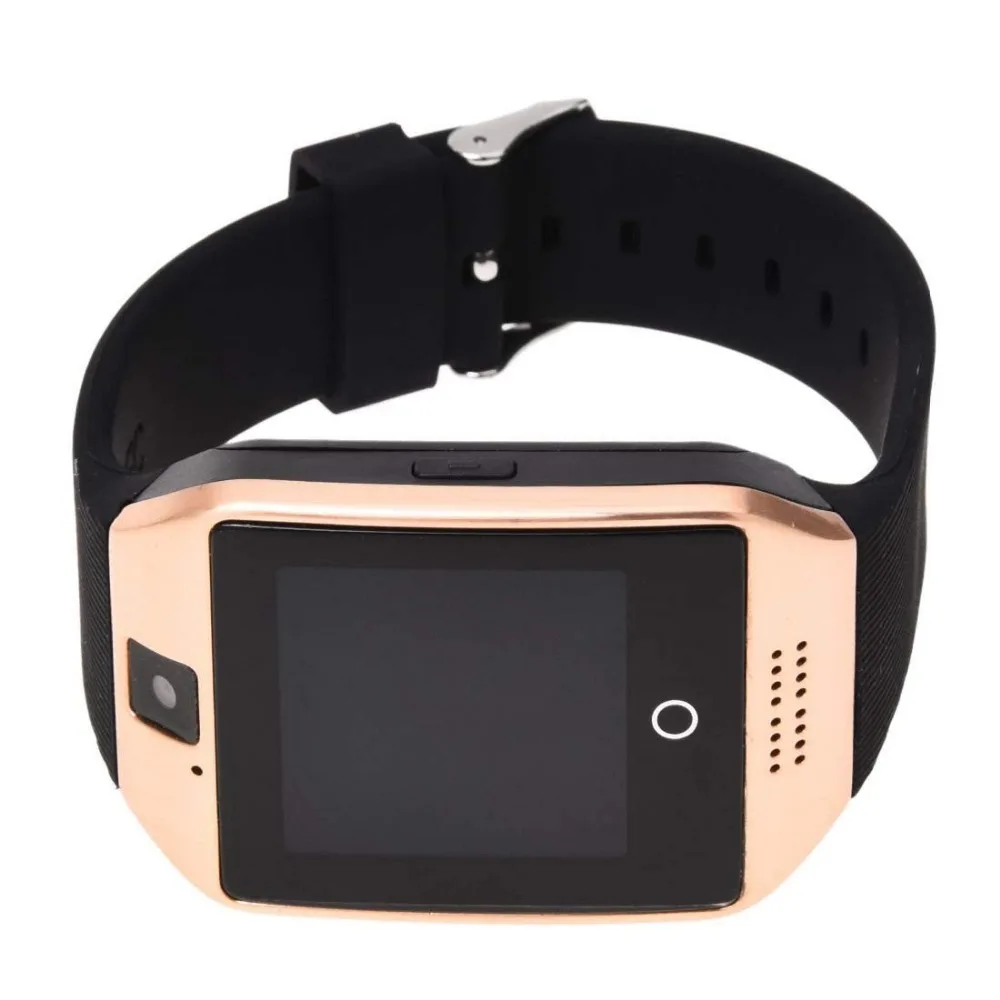 MOCRUX Bluetooth Смарт часы Q18 с камерой Facebook Whatsapp Twitter Синхронизация SMS Smartwatch поддержка SIM TF карты для IOS Android