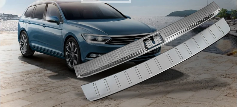 Lsrtw2017 Нержавеющая сталь багажник автомобиля порог планки для Volkswagen Passat B8 вариант