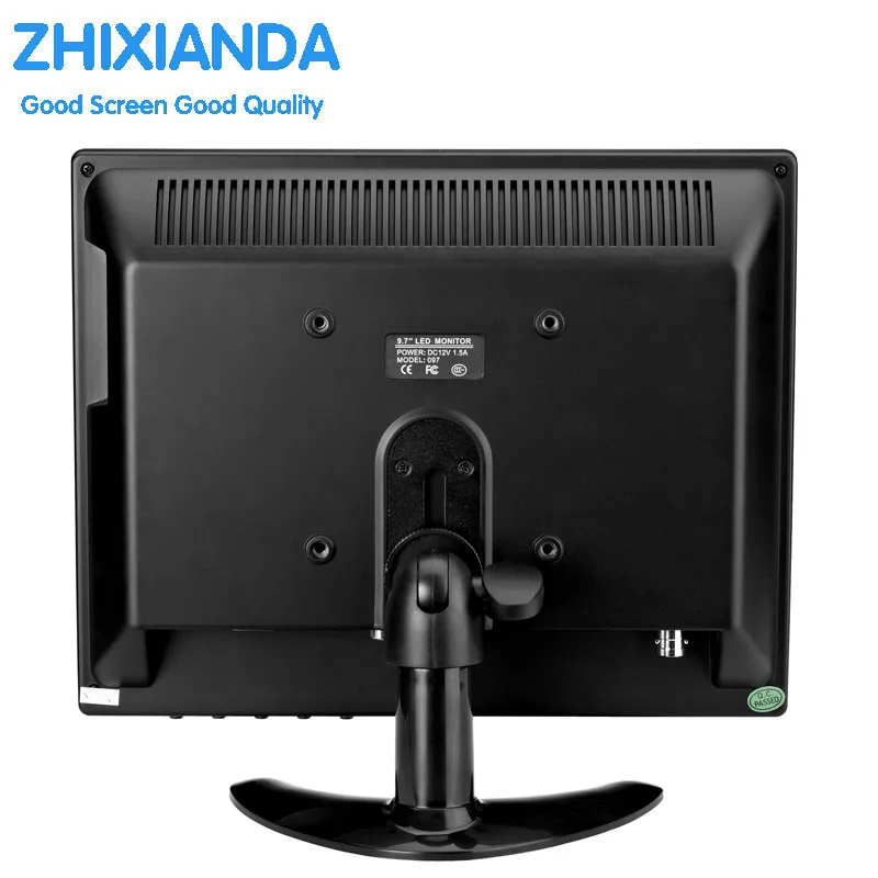 9 7 &quotдюймовый TFT lcd сенсорный монитор с AV HDMI BNC VGA входом 1024x768 портативный мини HD