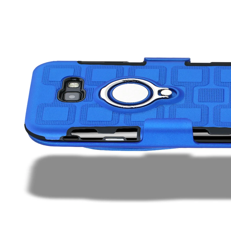 Чехол для samsung Galaxy A3 A5 A7, металлическое кольцо, подставка, TPU+ PC, 2в1, магнитный автомобильный чехол для A720 A320 A520, чехол