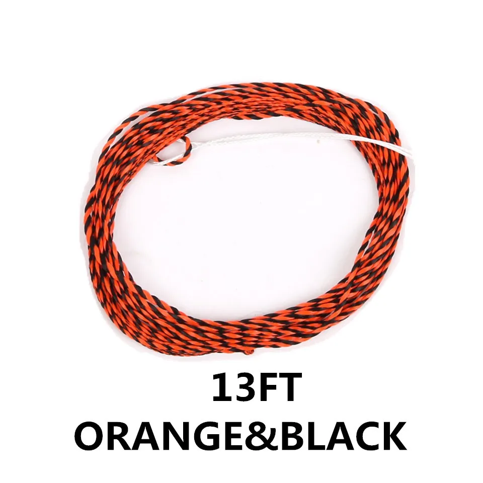 13FT ORANGEBLACK Maximumcatch 17LB 11 футов/12 футов/13 футов Тенкара нахлыстом леска 3,3 м/3,6 м/3,9 м плетеная леска - Цвет: 13FT ORANGEBLACK