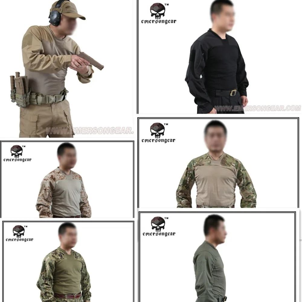 Emerson Arc Style LEAF Talos LT полупрозрачная боевая рубашка черная MC OD CB AOR1 AOR2|aor2 combat shirt|aor2
