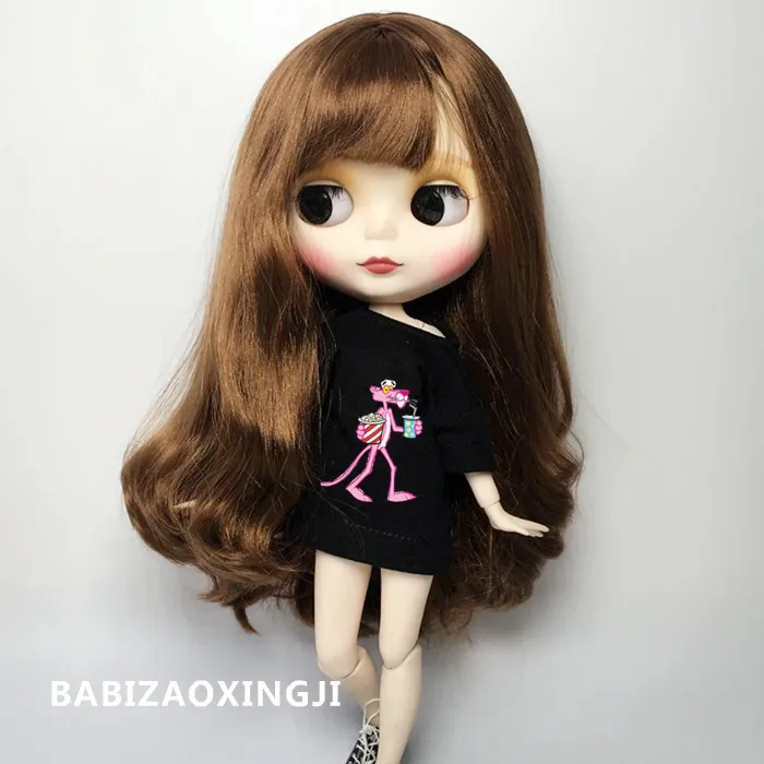 Новинка 1/6, модная одежда для кукол, аксессуары для кукол, футболка для blyth, одежда azone OB24 1/6, аксессуары для кукол для Барби