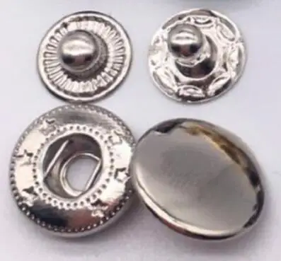 yin 50 компл./упак. 15 мм металлический Пресс шпильки швейная кнопка заклепка крепеж шитья кожи ремесла одежды сумки для одежды - Цвет: yin
