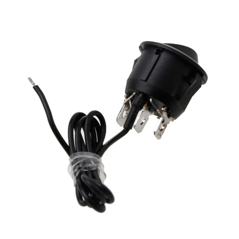12V Универсальный 3 Шпильки Круглый нагреватель для автомобилей и мотоциклов сиденье кулисный переключатель Управление вкл/выкл 10166
