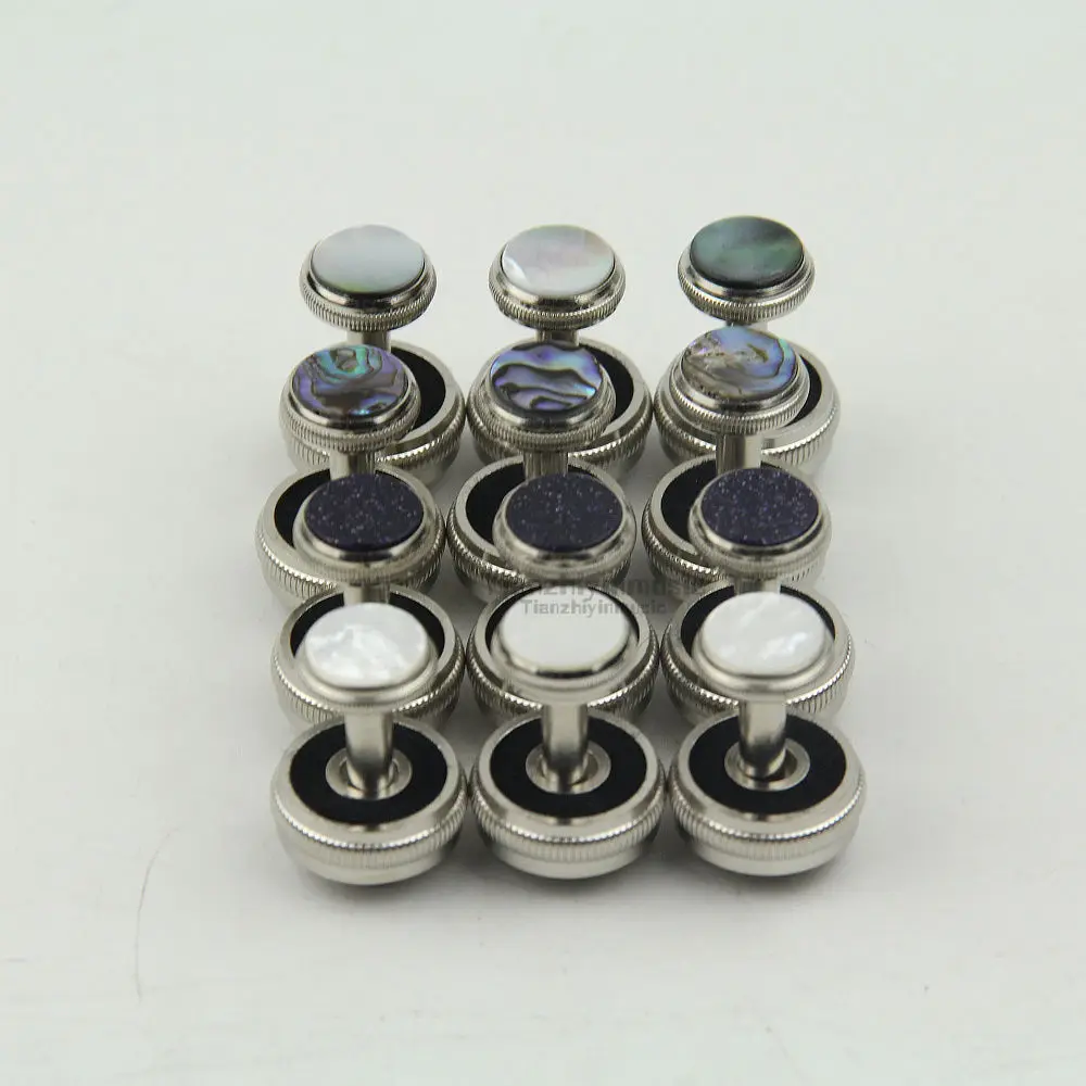 

12 pcs=4 set trumpet finger buttons for repairing parts