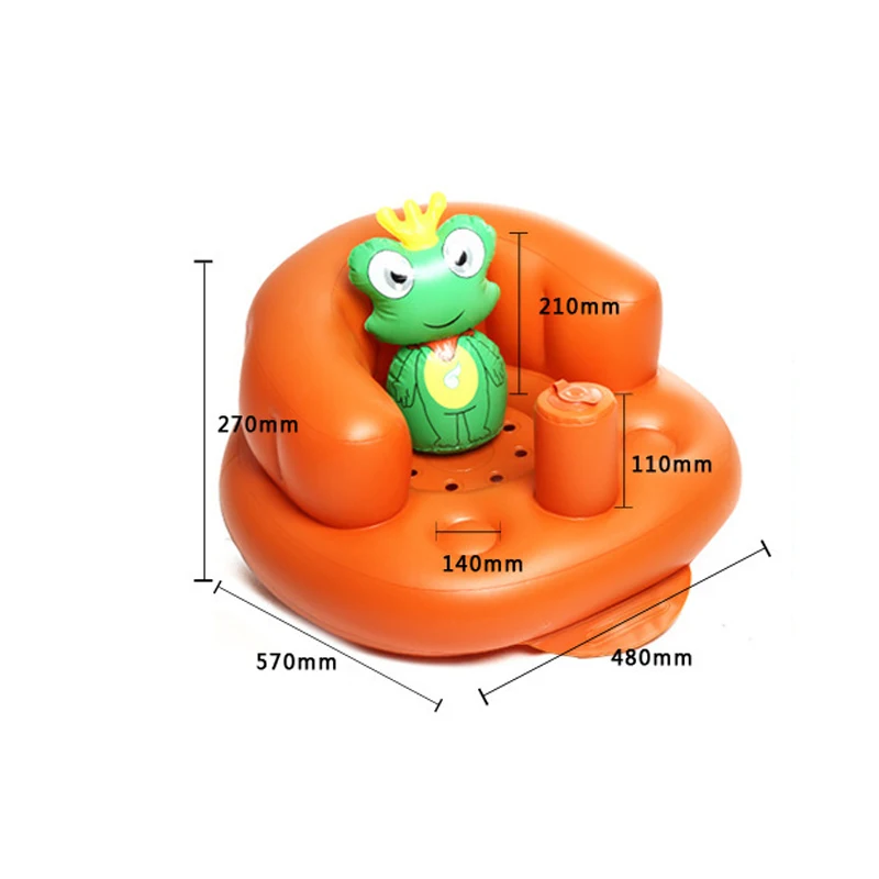Бутылочка для кормления ребенка обеденные стулья ПВХ Пресс надувные