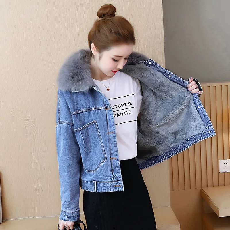 Зимние плотные ковбойские пальто из овечьей шерсти с воротником искусственного