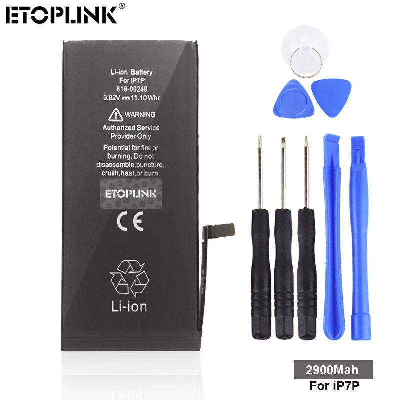 Оригинальный Новый ETOPLINK аккумулятор мобильного телефона для Apple iPhone 7 Plus батарея