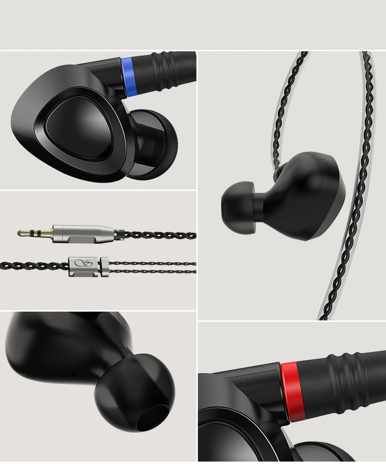 Новейший Shanling ME100 10 мм динамический Hi-Res HiFi внутриканальный монитор наушники полностью алюминиевая конструкция с кабель OFC разъем MMCX