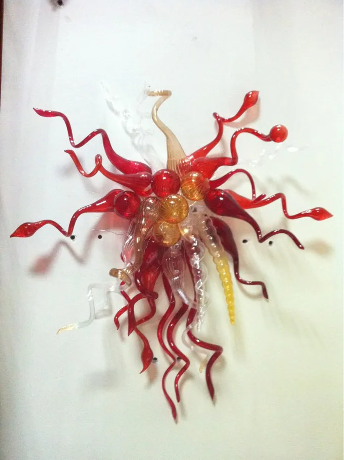 

Free Air Shipping Cute Mini Flower Style Murano Glass Kids Wall Lights