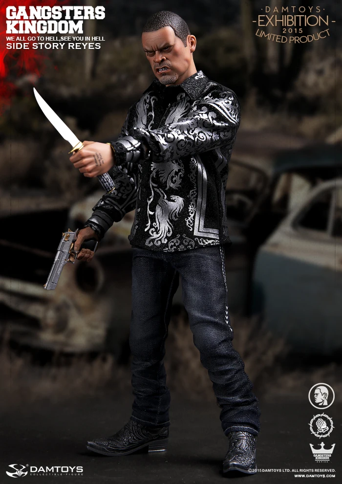 DAM Toys GKS002 CICF 2015 EXPO Gangsters Kingdom Side Story - Reyes 1/6 фигурка | Игрушки и хобби