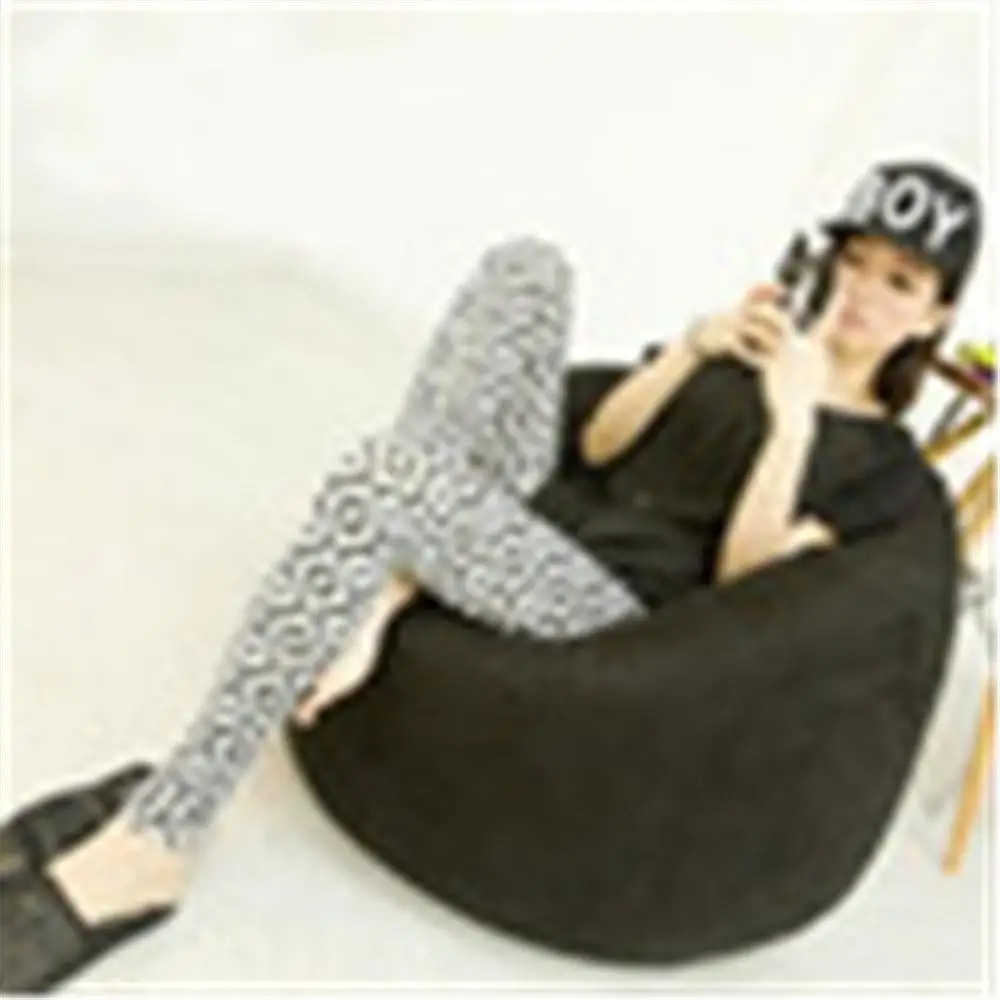 В стиле панк-рок вертикальной полосой Zebra Леггинсы узкие брюки чулочно-носочные