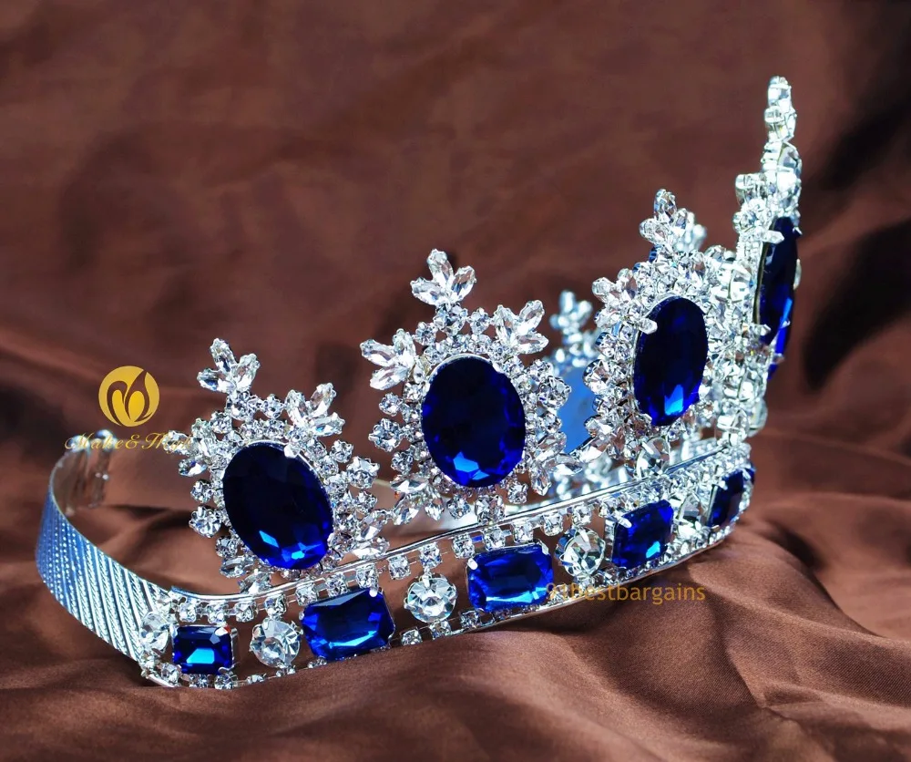 Корона из турции в россию. Синяя корона. Корона с голубыми и желтыми камнями. Корона унисекс. Корона Турция.