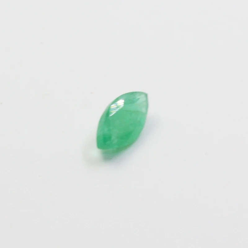 4.5mm*9mm 100% Real Natural Zambia Emerald Loose Gemstone 0.9 Ct I Grade Marquise Cut Stone for Jewelry DIY | Украшения и