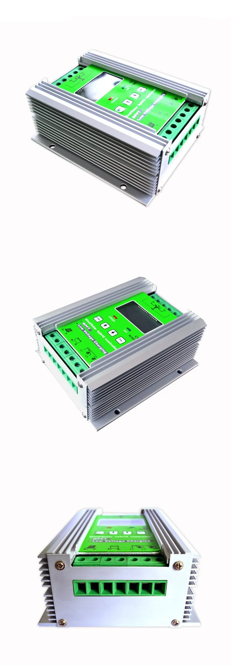 24V max 800W booster зарядка mppt LCD ветровая солнечная гибридная система контроллер с