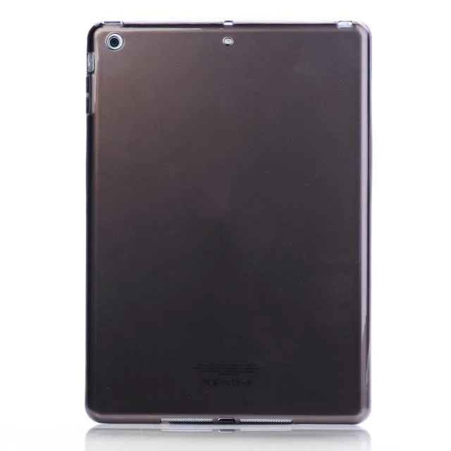 Gray Силиконовый чехол для iPad Mini 1 2 3 Чехол прозрачный мягкий ТПУ задняя крышка чехол для планшета Funda для iPad Mini 2 Чехол прозрачный чехол - Цвет: Gray