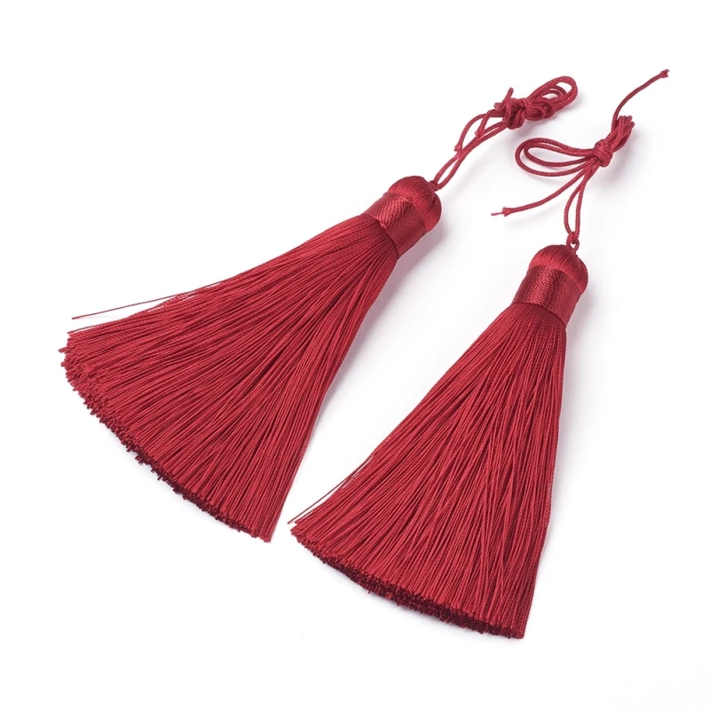 

DIY Tassels Pendants Earrings Accessories Silk Tassels Jewelry Accessories Findings Jewelry Materials 10pcs/bag Drop Shipping