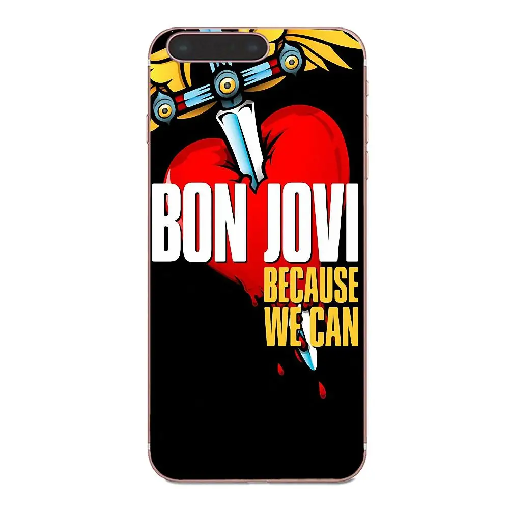 Для Huawei Honor Mate 7 7A 8 9 10 20 V8 V9 V10 G Lite Play Mini Pro P Smart мягкий роскошный ремешок из ТПУ Bon Jovi |