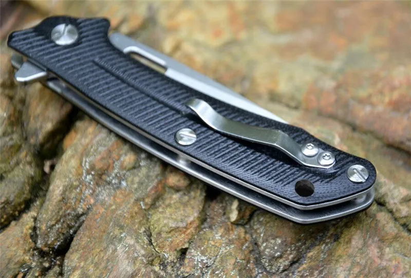 YSTART складной нож LK5013 шарикоподшипник шайба 440C Лезвие G10 Ручка Открытый Отдых Охота карманный нож EDC инструмент