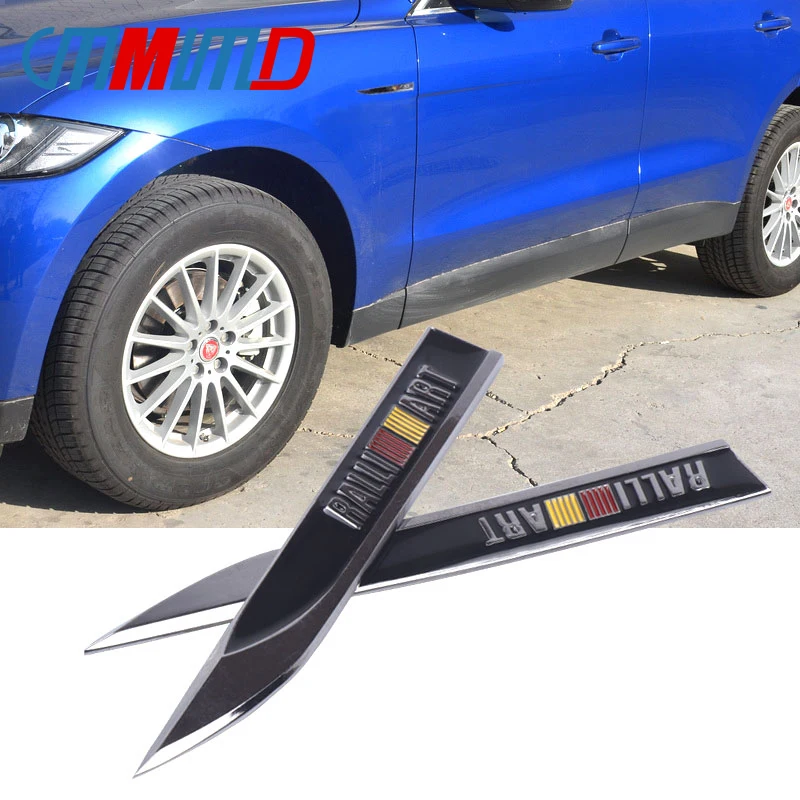 1 пара наклейки для Mitsubishi ralliart Lancer 9 10 Asx Outlander 3 Pajer|Наклейки на автомобиль| |