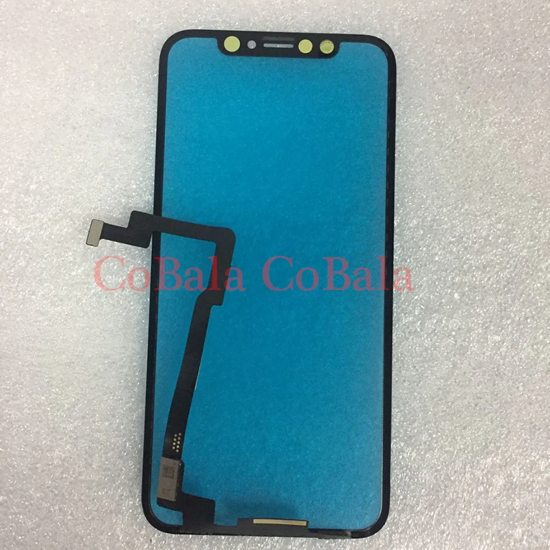 1 шт. работает все IOS для Apple iPhone X XS MAX без сварки сенсорный экран дигитайзер сенсор Переднее стекло объектив внешняя панель гибкий кабель