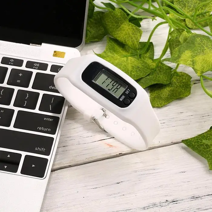 Цифровой ЖК дисплей шагометр для ходьбы шагов счетчик калорий женщин и мужчин