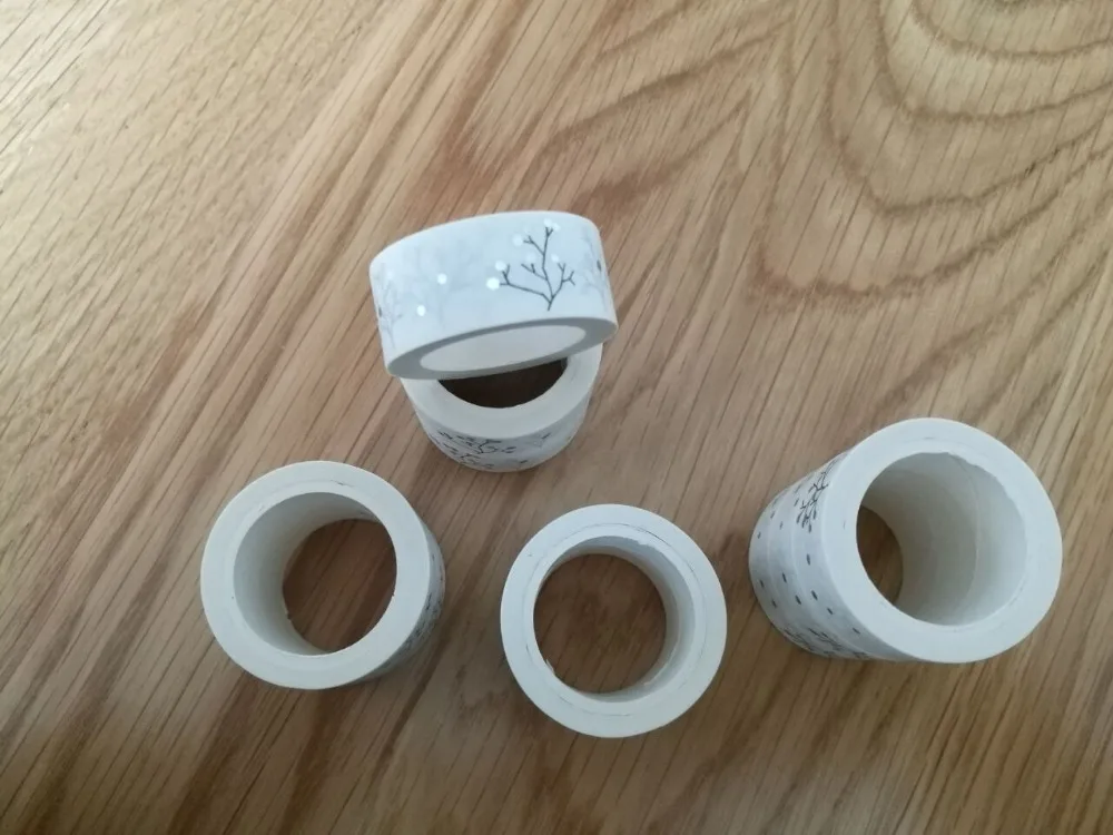 1 5 см * м креативная лента с белым деревом Васи сделай сам украшение Скрапбукинг