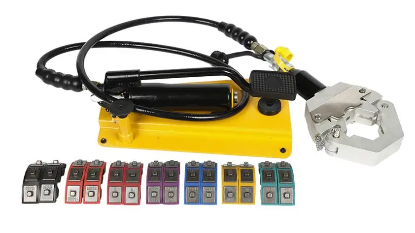 IG-7842A-Pedal Pump IGeelee шланг A/C обжимной головки IG-7842H Hydra-обжимной для шлангов с колючей и бисером - Цвет: IG-7842A-Pedal Pump