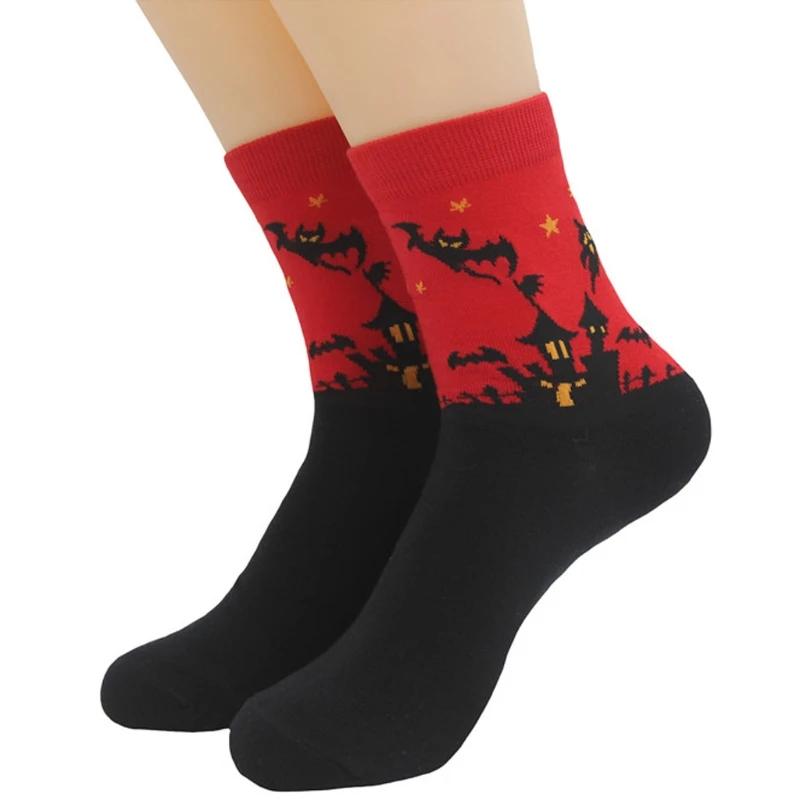 Для женщин мужчин унисекс длинные хлопковые носки с героями мультфильмов
