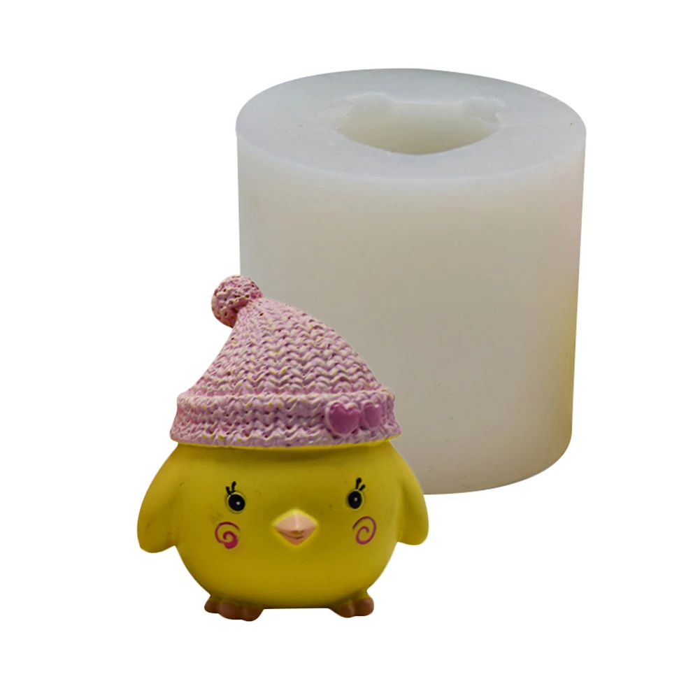 DIY 3D кошка собака панда формы Силиконовые Мыло Свеча формы украшения торта свеча плесень гипсовые украшения гипсовый цемент