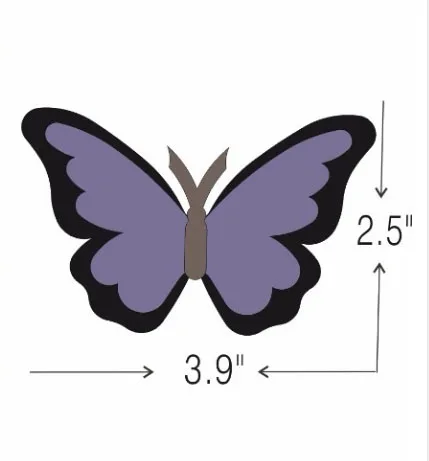 

butterfly cutting dies 2019 die cut &wooden dies Suitable for common die cutting machines on the market