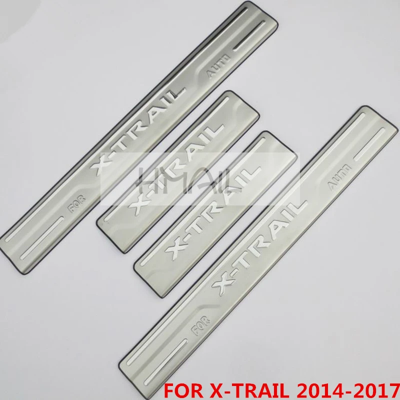Накладка на порог двери из нержавеющей стали для NISSAN X TRAIL 2008 2017|door sill|steel door sillscuff